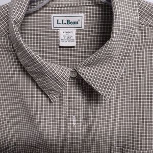Women's L.L. Bean work shirt.